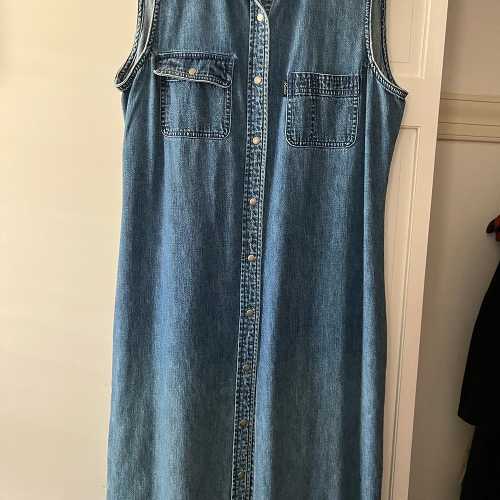 Ralph Lauren Blue Denim Dress